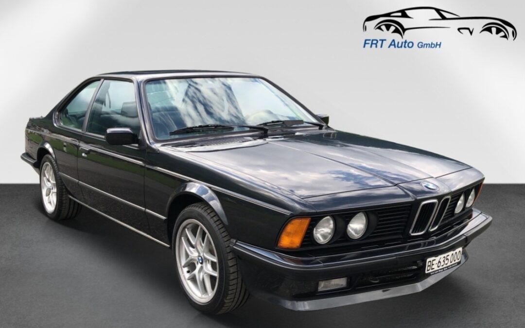 Sportlich, rüstig und für stilvolle Fahrfreude geschaffen – unsere BMW 635CSi Oldtimer Occasion